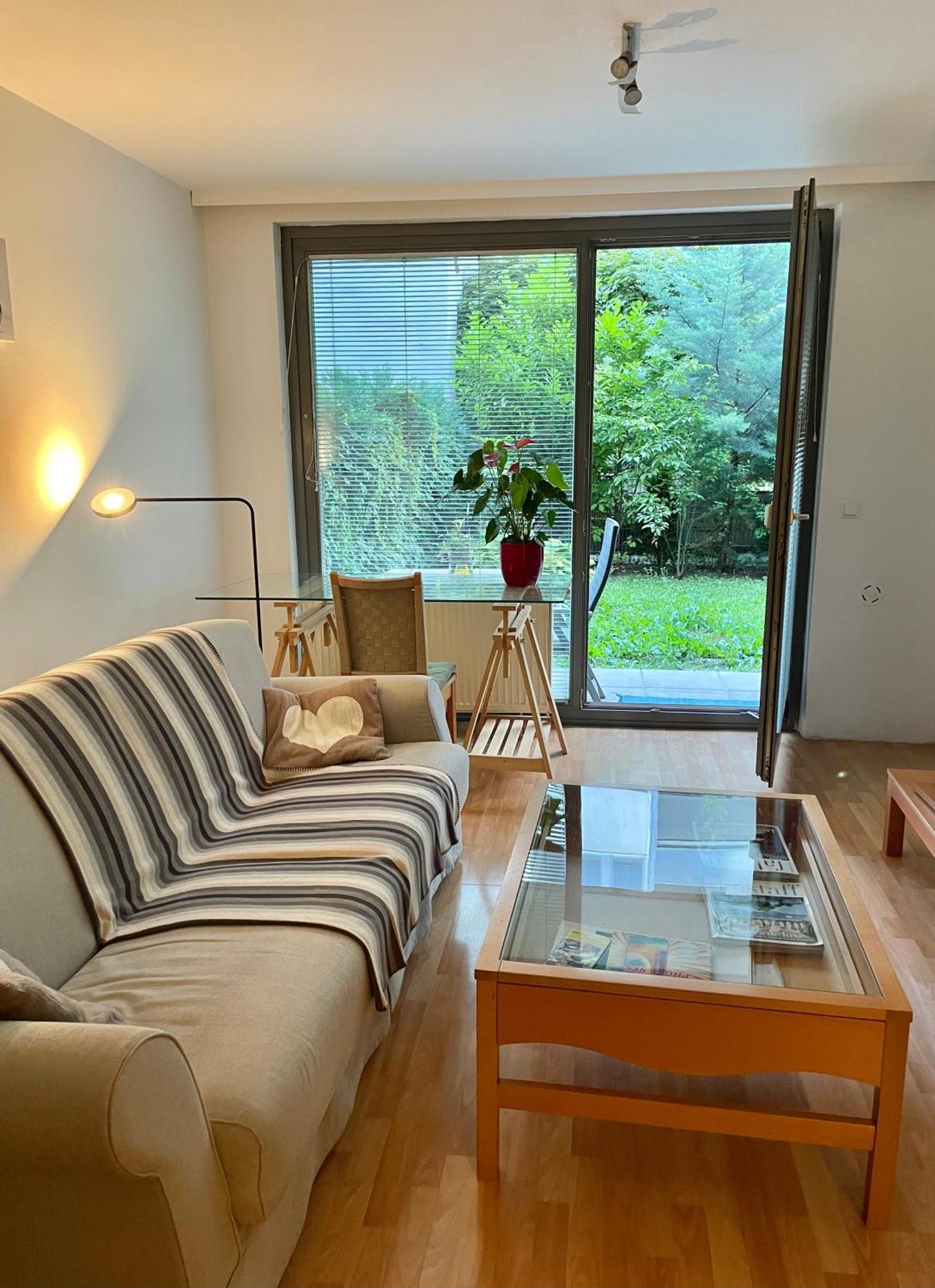 Apartment Mit Logia Und Kleinen Garten In Zentraler Lage 2 비엔나 외부 사진